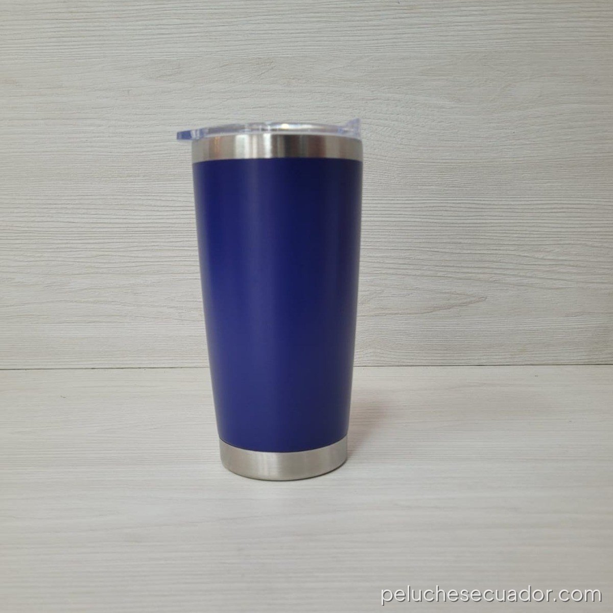 MUG DE ACERO INOXIDABLE AZUL