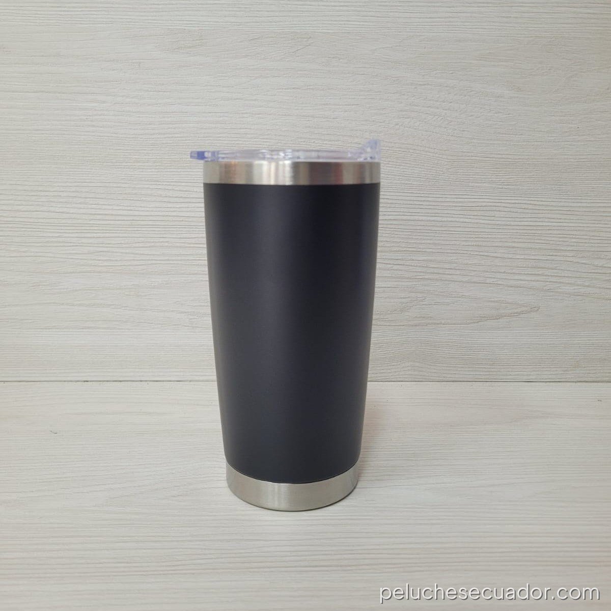 MUG DE ACERO INOXIDABLE NEGRO