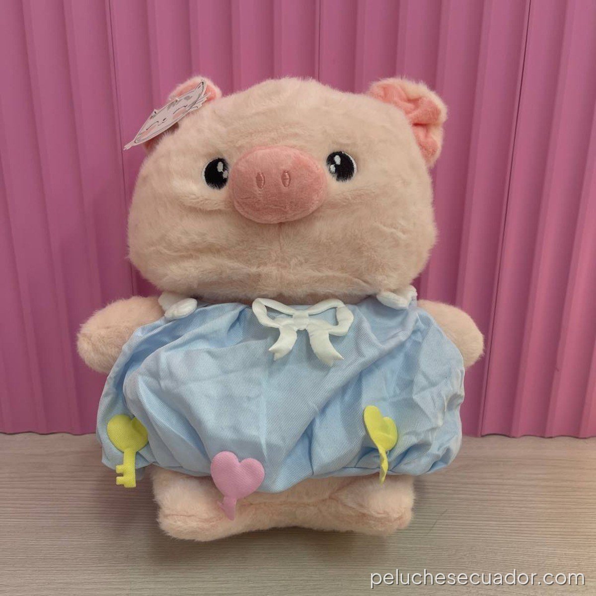 PELUCHE CERDITO ROPA PEQ