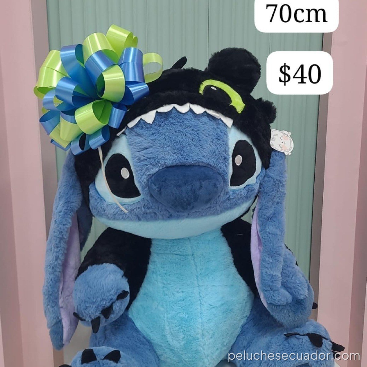 PELUCHE STITCH CON GORRO DE CHIMUELO